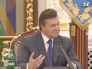 Президент Янукович встретился с инвесторами