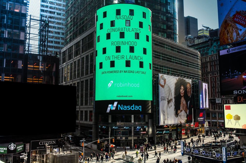 Платформа для трейдинга Robinhood