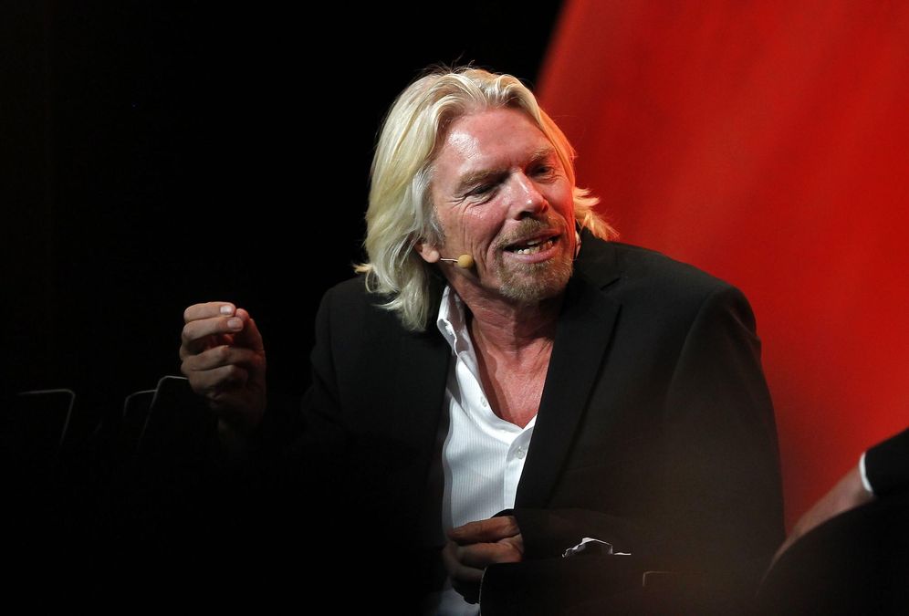 Миллиардер Ричард Брэнсон – основатель Virgin Group Миллиардер Ричард Брэнсон – основатель Virgin Group